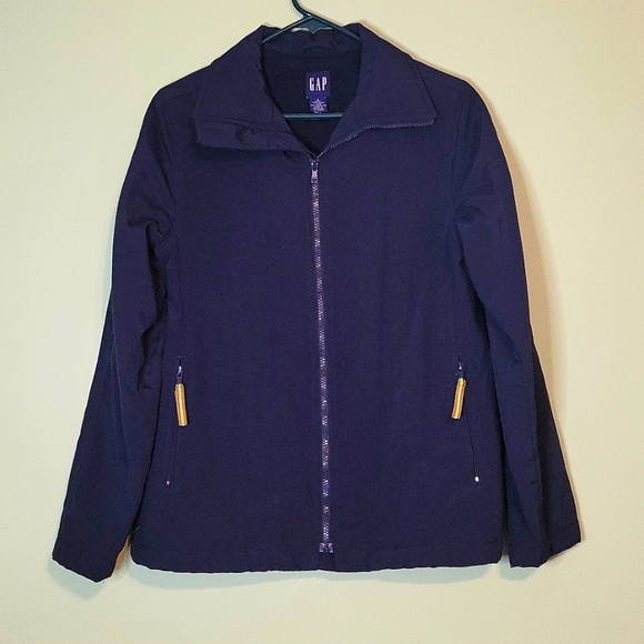 GAP Jackets & Blazers - Gap (S) Navy Blue Jacket Fall Fleece
